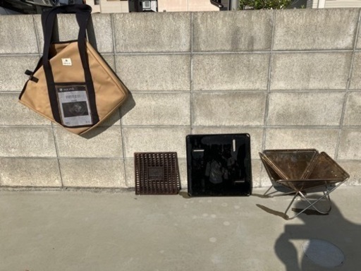 スノーピーク、焚き火台セット（カバン付き）