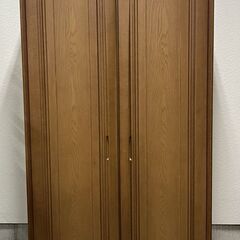 府中家具 佐々木木工 桐製 ワードローブ 洋服タンス 幅93cm×奥行59cm×高さ205cm 