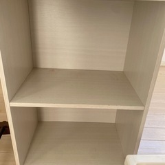 HITACHI 電子レンジ、プラケース、カラーボックス、伸縮性ハンガーラックその他の画像