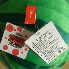 ミッキーandミニー★スイカ クッションの画像