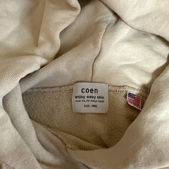 coen パーカー