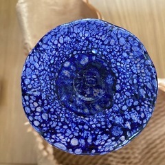 沖縄製 琉球ガラス コップ 源河源吉 お土産 名産品の画像