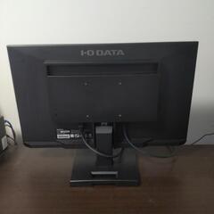 i-o dataパソコン用モニター&elecomキーボードセットの画像