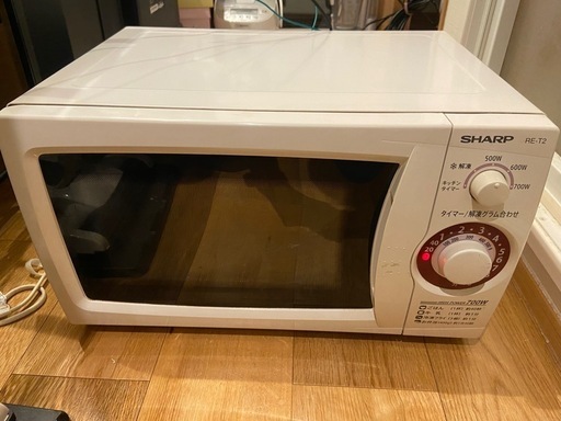 SHARP シャープ 単機能レンジ 電子レンジ RE-T2-W6 2013年製