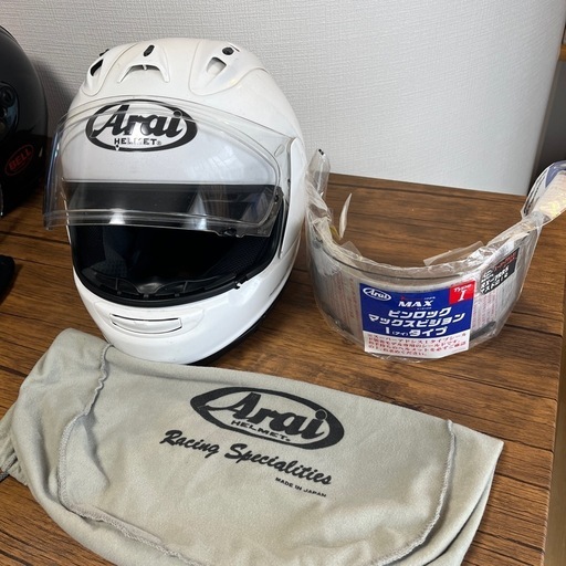 ARAI フルフェイスヘルメット RX-7R5 パールホワイトLL61〜63cm