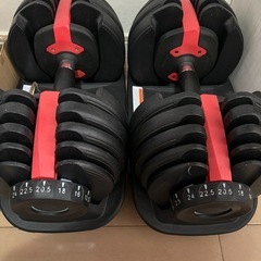 可変式ダンベル2.5kg〜24kg 2セット