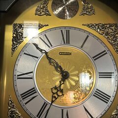 CITIZEN シチズン クォーツ式 ホールクロック　柱時計　大型 美品の画像