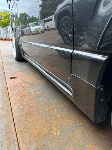 ハイエース　サイドエアロ