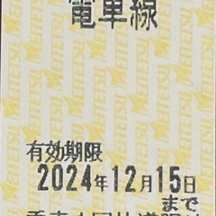【お取引中】名古屋鉄道　株主優待乗車証　名鉄　株優　④