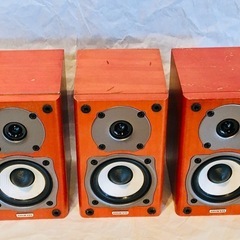 ONKYO  D-057M スピーカー　3個セット　軽量コンパクト！の画像