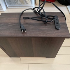 ケーブルボックス 木製 コンセント 付き ルーターボックス　配線...