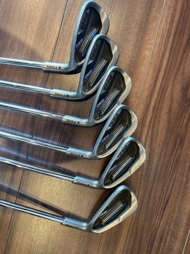 ゴルフアイアン6本セット　PING G30 美品