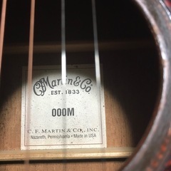 2007 マーチン 000M ヴィンテージ仕様 純正ケース付の画像
