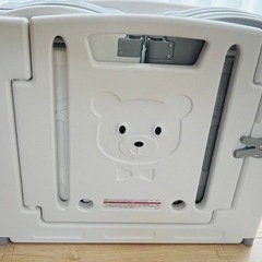 【美品】アンジュスマイル 折りたたみ ベビーサークル