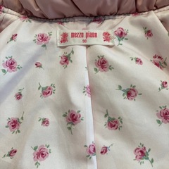 ダウン　ピンク　90cm 子供　キッズ　メゾピアノ　mezzo pianoの画像