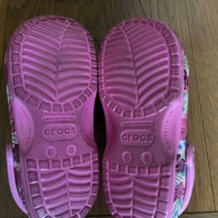 クロックス　used　6／8(24cm位)の画像