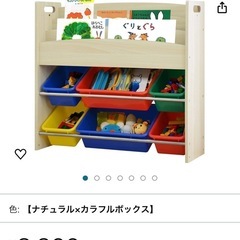 【9/1取り下げ予定　価格ご相談ください】おもちゃ&本棚