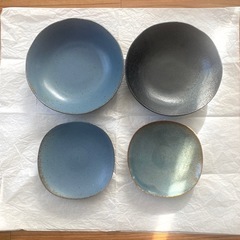 【セット売り】4点：深皿×2、小皿×2