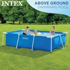 【新品・未開封】インテックス プール カバー　3m×2m×75cmの画像