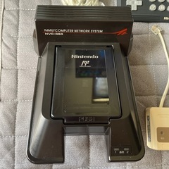 激レア　ファミコン　通信アダプタセット　ファミリーコンピュータの画像