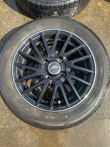 タイヤホイール4本　R14 ATECH SCHNEDER
