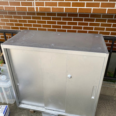 スチール製物置　中古の画像
