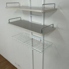 【新品】スリム　つっぱり式　ランドリーラック  の画像