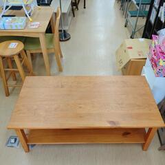 ニトリ☆ウッドテーブル☆チーク調、テーブル【浜村鹿野温泉ICから3分 買取本舗 宮本リサイクル 営業時間9～19時 定休日水曜のみ←連絡できませんm(_ _)m】の画像