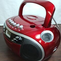 🟥無料🟥 ￥0 差し上げます！ 美品/CDラジカセ/カセットのみ不具合/定型文NG/差し上げる方のみ返信します。の画像