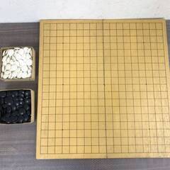 【お売りします】 碁盤　木製　折りたたみ囲碁盤　卓上45cmx4...