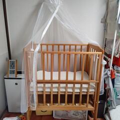 ♥️👶天蓋付きKATOJIミニベビーベッド