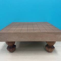 【差し上げます】 将棋盤　将棋　脚つき　木製　36×32×15....