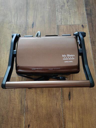 【美品】APIX 『My Bistro』 2Wayパニーニメーカ