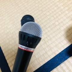 カラオケのソニーマイク3本の画像
