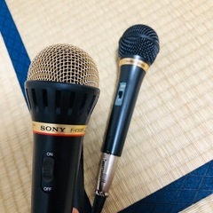 カラオケのソニーマイク3本の画像