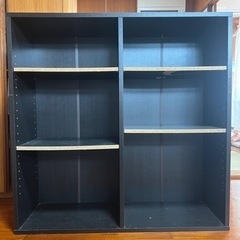 カインズ　書棚　本棚　ブラック