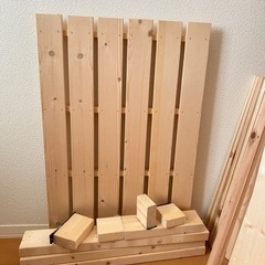 【決まりました】木材2×4他、すのこや端材などの画像