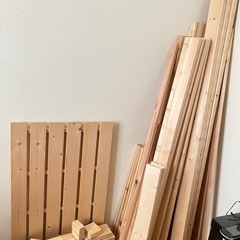 【決まりました】木材2×4他、すのこや端材など
