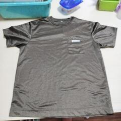 🎣釣具　がまかつの速乾Tシャツ　Lサイズ　オリーブ色の画像