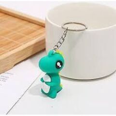 恐竜キーホルダー（新品）グリーン