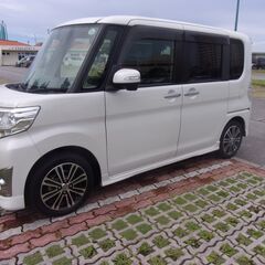 ダイハツ タントカスタム インタークーラーターボ RS 白の画像