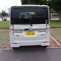 ダイハツ タントカスタム インタークーラーターボ RS 白の画像