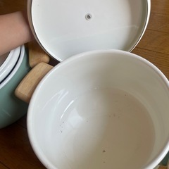 北欧インテリアに🤎鍋2点セットの画像