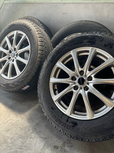 YOKOHAMA アイスガード　225/65R17 製造年21年　アルミホイール付き4本セット！ナット付き