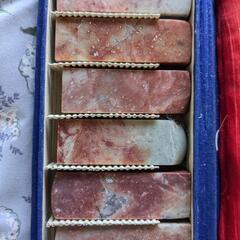 印鑑などを彫る綺麗な石の画像