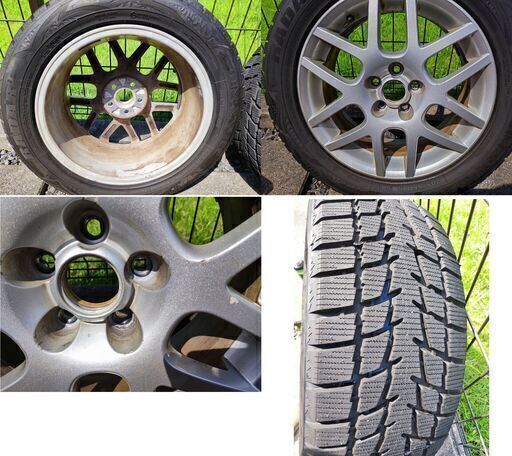 スタッドレスタイヤ　タイヤ＋ホイール 205/55R16 ４本セット
