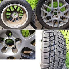 スタッドレスタイヤ タイヤ＋ホイール 205/55R16 4本セット