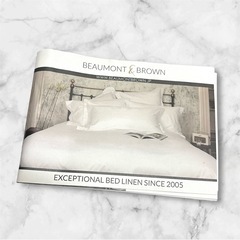 【新品未使用】ボーモント&ブラウン❤バスローブ　2点セット　フード付の画像