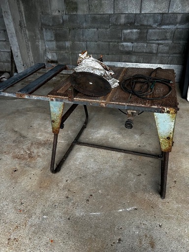 DIY リフォーム　日立ベンチ丸ノコ　オマケ付