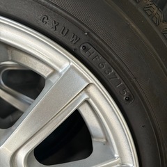 TOYO GARIT G5 165/70R14 PCD100×4穴　アルミホイール4本セット！の画像